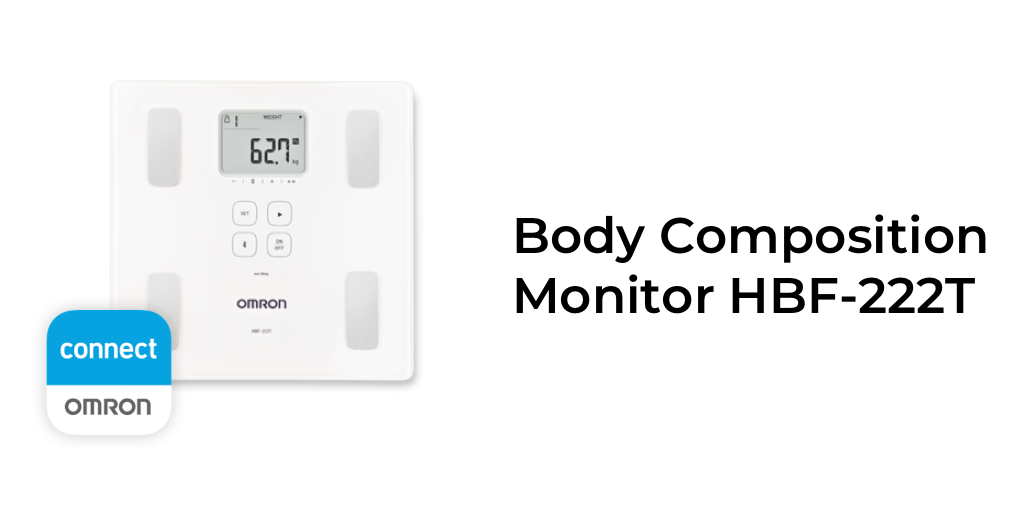 Omron HBF 222T Complete Digital Body Composition Monitor With Bluetooth